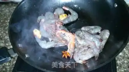 Make Coke shrimp step 4