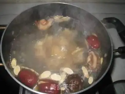 Make Tombo chicken soup step 5