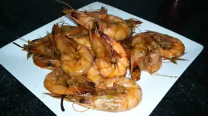 Make Coke shrimp step 9