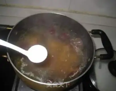 Make Tombo chicken soup step 6
