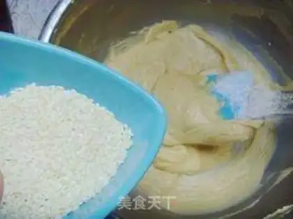 Make Sesame cookies step 8