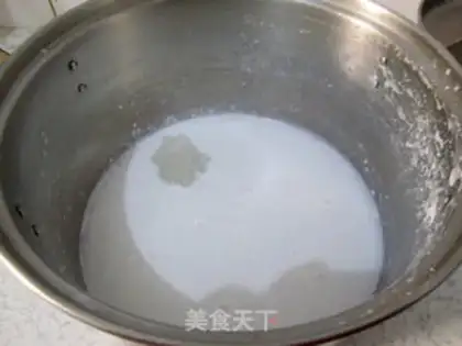 Make Coconut bean bean pellets step 3