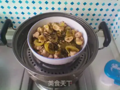Make Sour bean chicken step 5