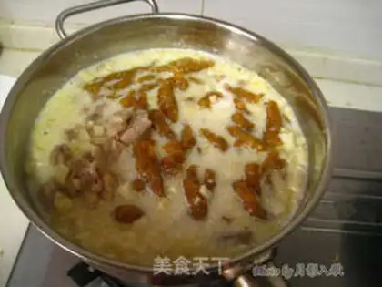 Make Cheese pumpkin chicken step 15