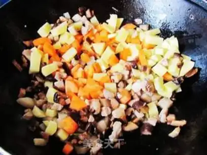 Make Mushroom rice step 7