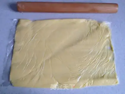 Make Pumpkin egg dumplings step 3