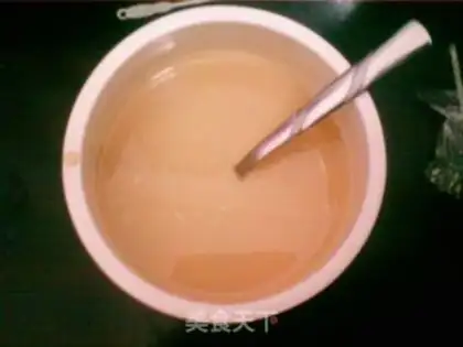 Make Lemon pudding tea step 10
