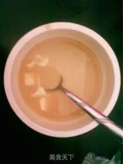 Make Lemon pudding tea step 11