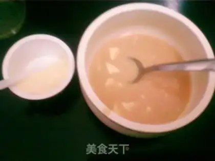 Make Lemon pudding tea step 12