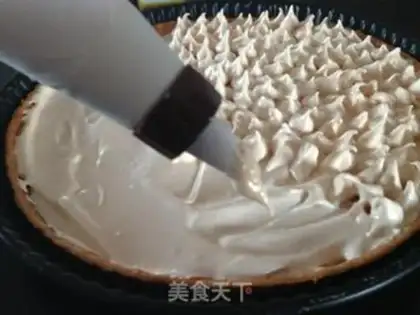 Make French lemon protein pie step 34