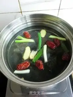 Make ♪ Black-tree silver-eared chicken soup ♪ step 4
