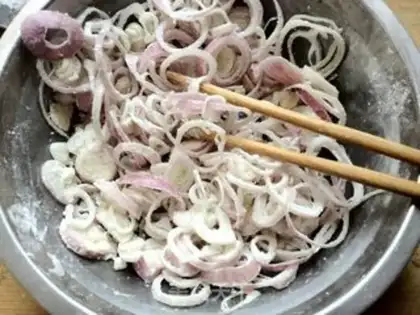 Make Frozen rice step 1