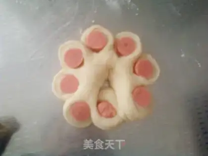 Make Ham onion bouquet step 10