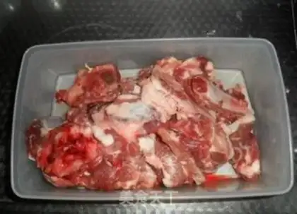 Make Lazy red-burned ribs step 0