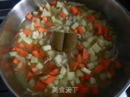 Make Cracker rice step 2