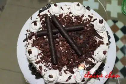 Make Brownie cocoa cake step 19