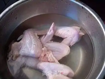 Make Wine wings step 1