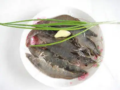 Make Red shrimp step 0