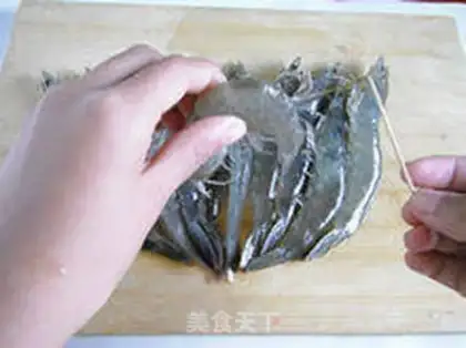 Make Red shrimp step 2