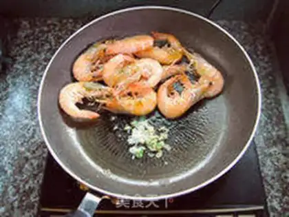 Make Red shrimp step 7