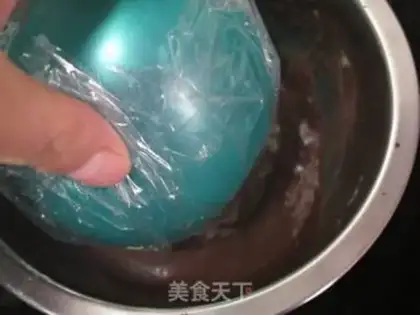 Make Chocolate bowl step 3