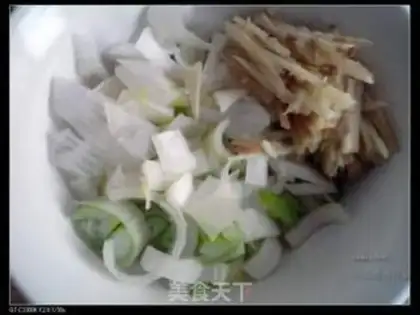 Make Kyo-fu noodles step 4