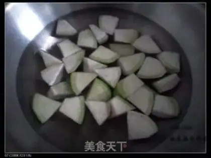 Make Pelican tofu radish step 0