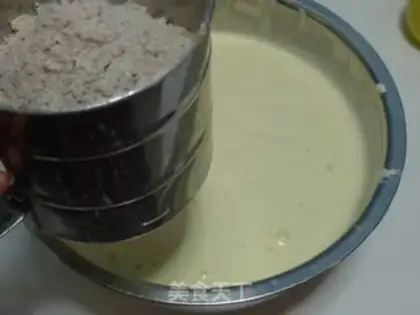 Make Flower pot mousse cake step 1