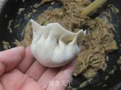 Make Piggy dumplings step 11