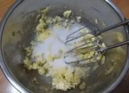 Make Crown cream puff step 1