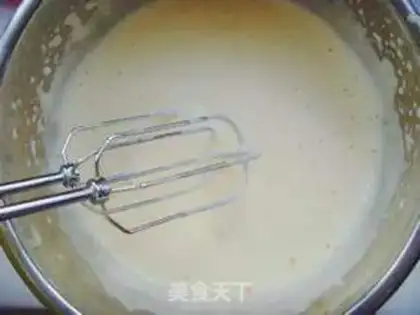 Make Meat pine cake step 1