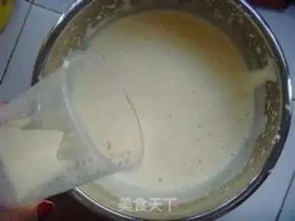 Make Meat pine cake step 2