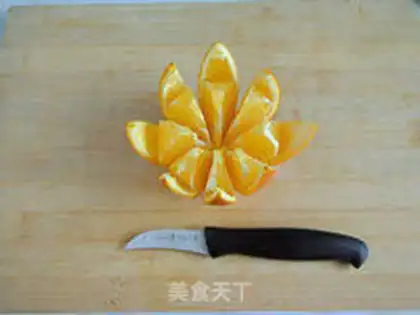 Make A poignant fruit platter step 2