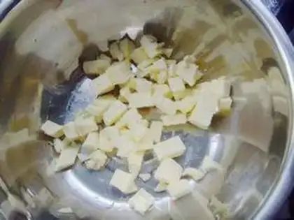 Make Almond pretzels step 1