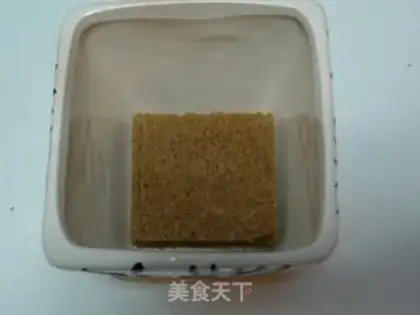 Make Flower pot mousse cake step 11