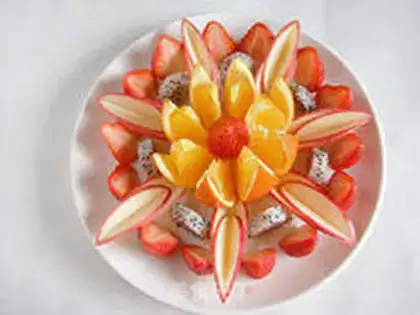 Make A poignant fruit platter step 11