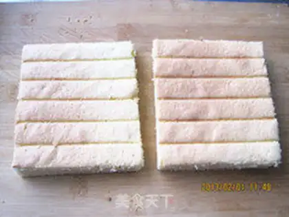 Make Butter fruit cake step 6