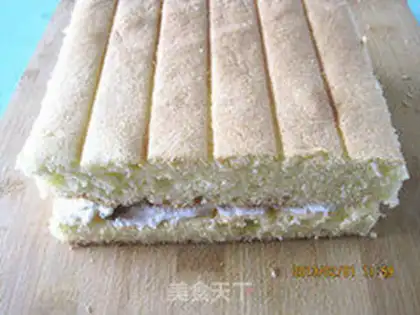 Make Butter fruit cake step 9