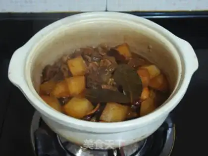 Make The radish stew step 10