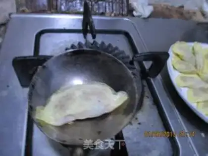 Make Egg dumplings step 4