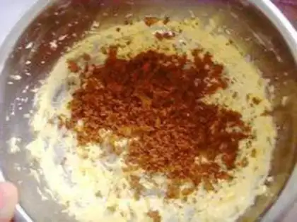 Make Cranberry finger cookies step 2