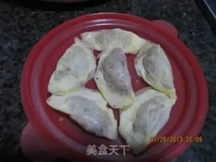 Make Egg dumplings step 6