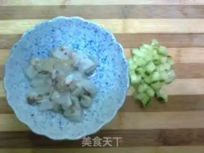 Make Pistol shrimp salad step 1