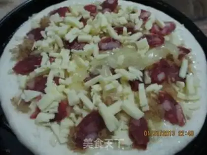 Make Sausage pine pizza step 11