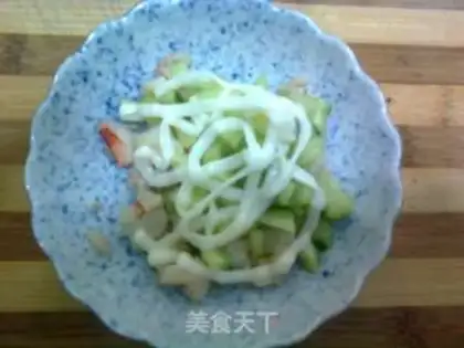 Make Pistol shrimp salad step 5
