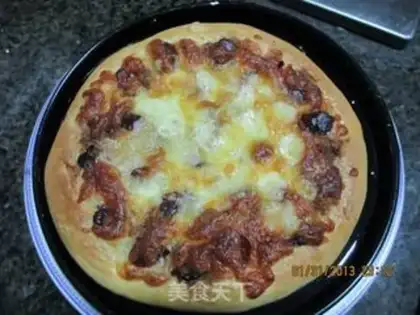 Make Sausage pine pizza step 13