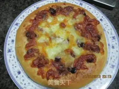 Make Sausage pine pizza step 14