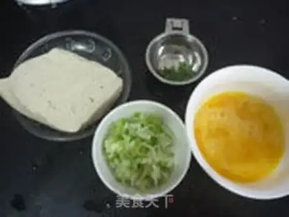 Make Chicken tofu step 1