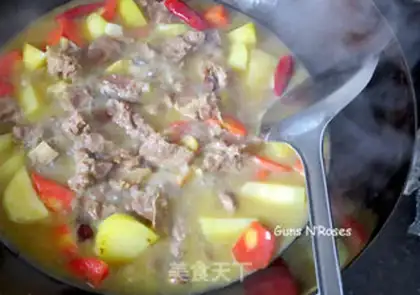 Make Curry beef step 6