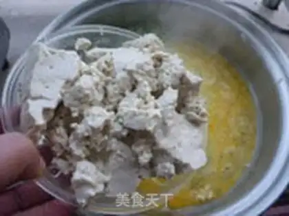 Make Chicken tofu step 4
